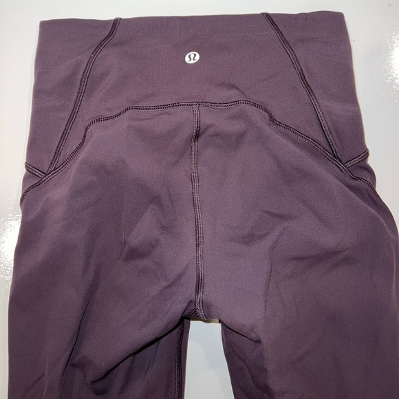 Lululemon size 4 deep purple leggings - Picture 3 of 9